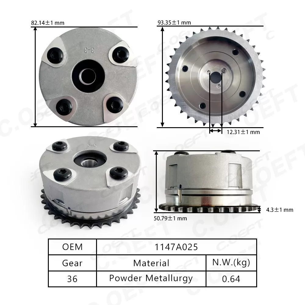 For Mitsubishi 4A91 VVT Timing Gear 1147A025