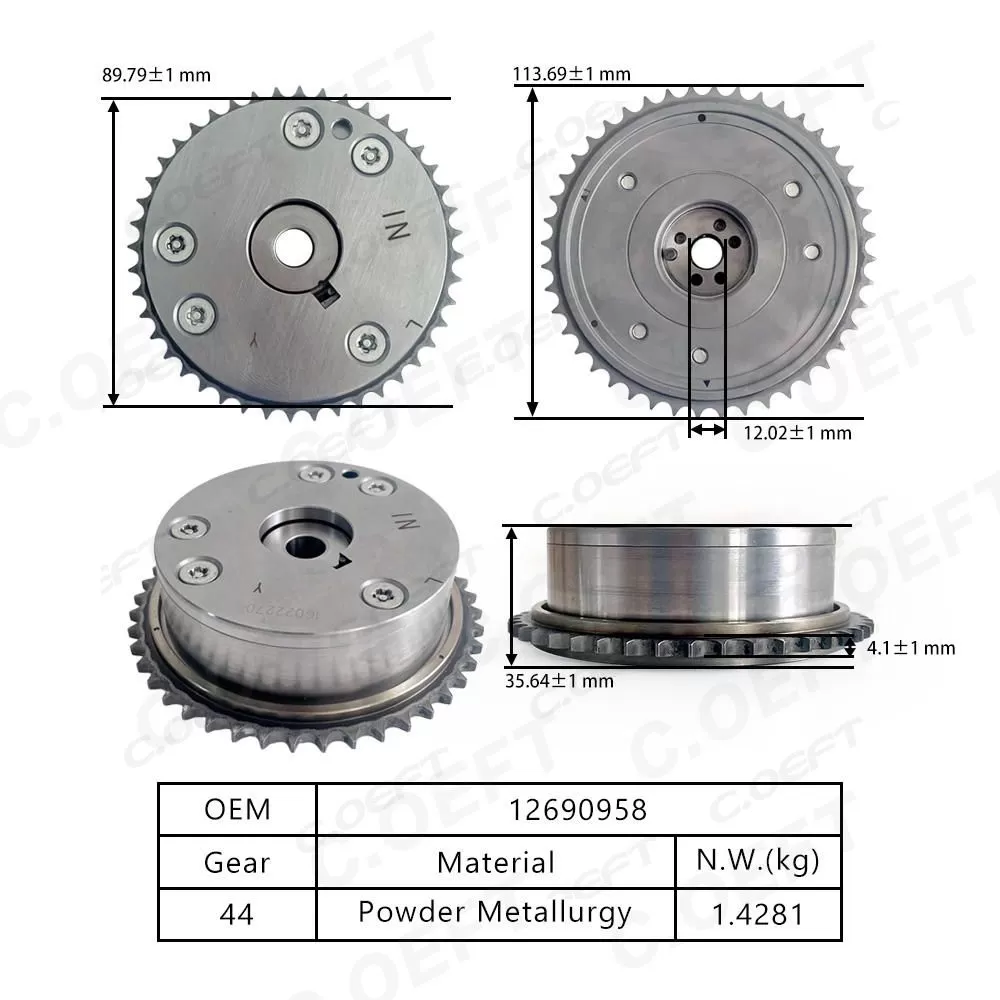 For Cadillac 3.0 VVT Gear (Intake) 12690958