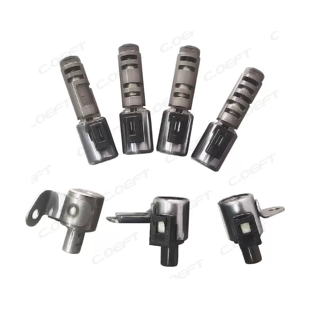 Refabricated Automatic Transmission Valve Transmission Solenoid Set Genuine Solenoid Assy U150E U151EU250E 7PCS for Toyota Lexus