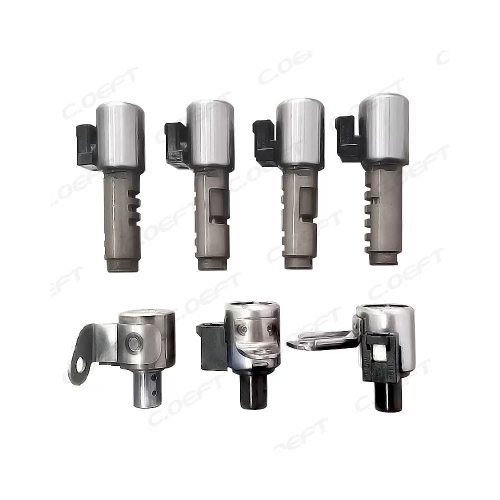 Refabricated Automatic Transmission Valve Transmission Solenoid Set Genuine Solenoid Assy U150E U151EU250E 7PCS for Toyota Lexus
