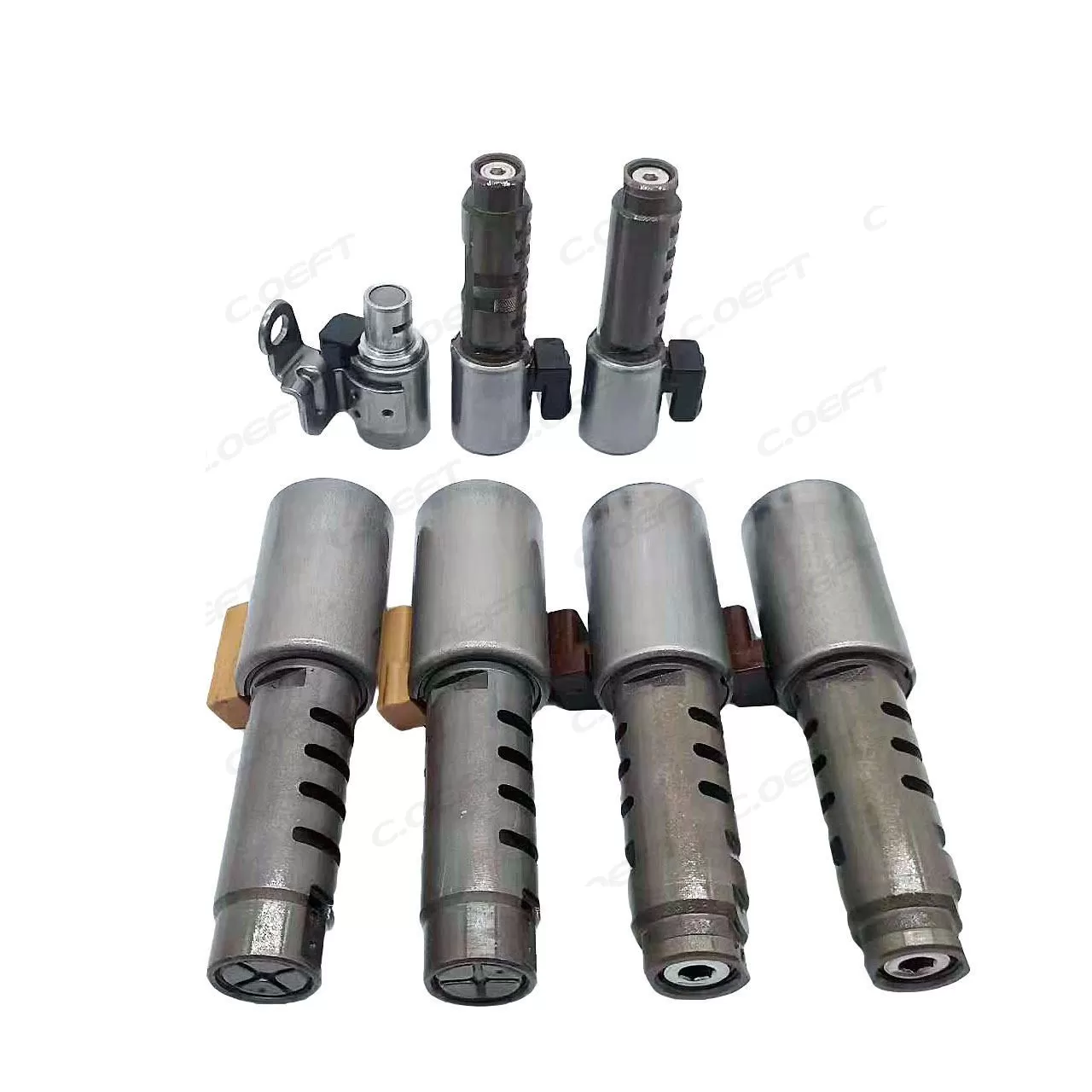 Rebuild Auto Parts Gearbox Solenoid Valve Genuine Solenoid Assy Gearbox Valve Kit U760E U760 7PCS/SET for Toyota