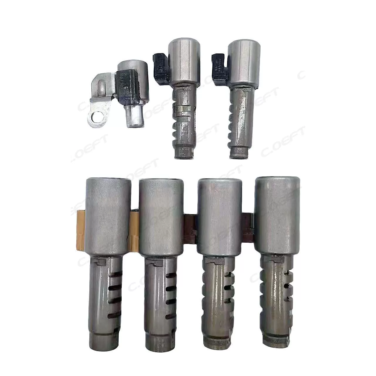 Rebuild Auto Parts Gearbox Solenoid Valve Genuine Solenoid Assy Gearbox Valve Kit U760E U760 7PCS/SET for Toyota