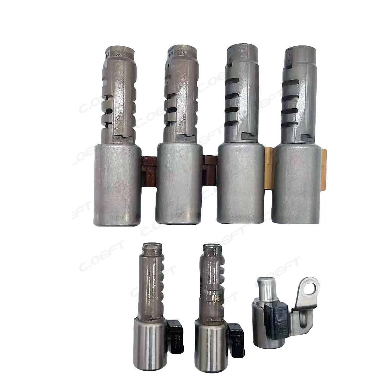 Rebuild Auto Parts Gearbox Solenoid Valve Genuine Solenoid Assy Gearbox Valve Kit U760E U760 7PCS/SET for Toyota