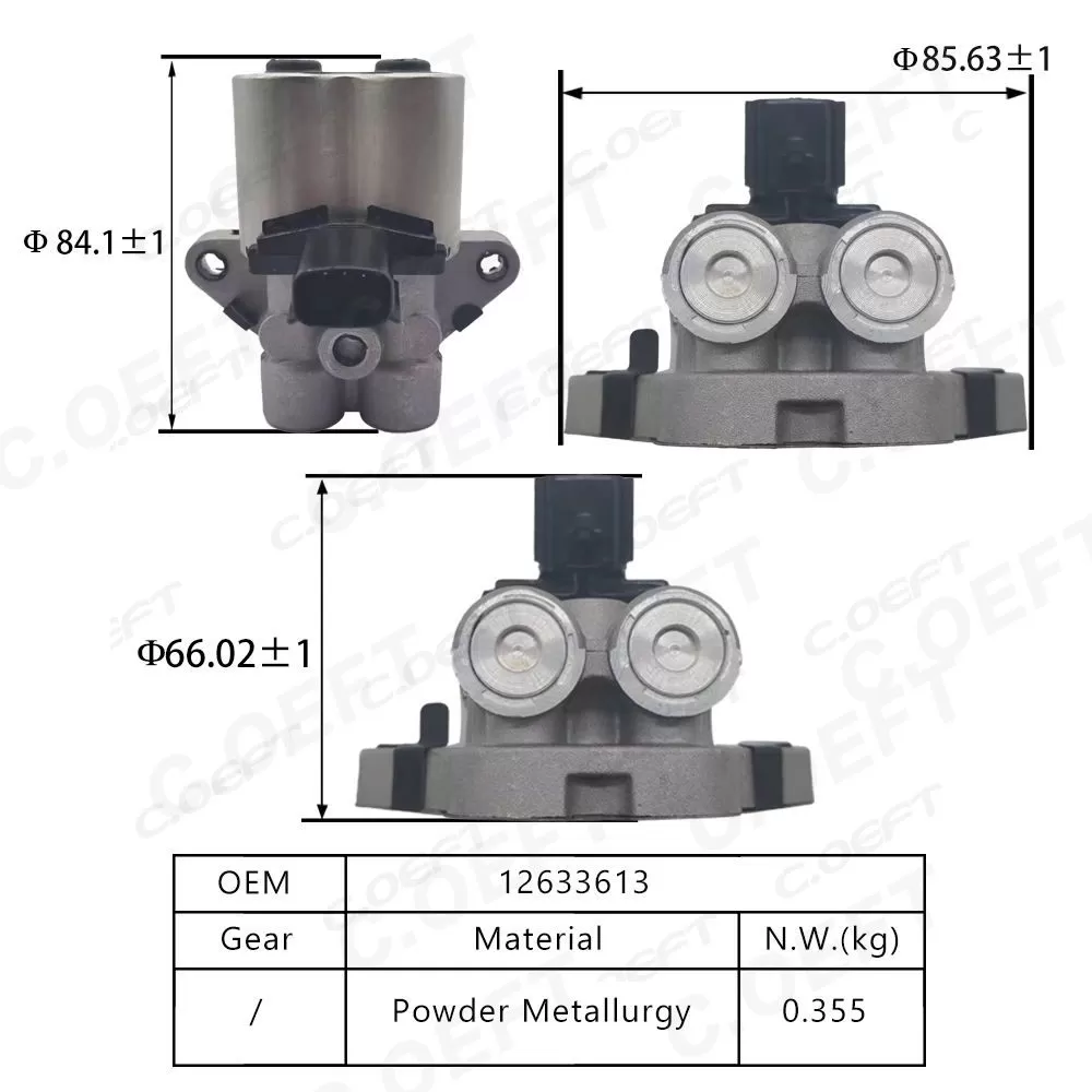 For Chevrolet New High Quality Oil Control Variable Valve Engine Oil Control Variable Valve Timing VVT Solenoid 12633613