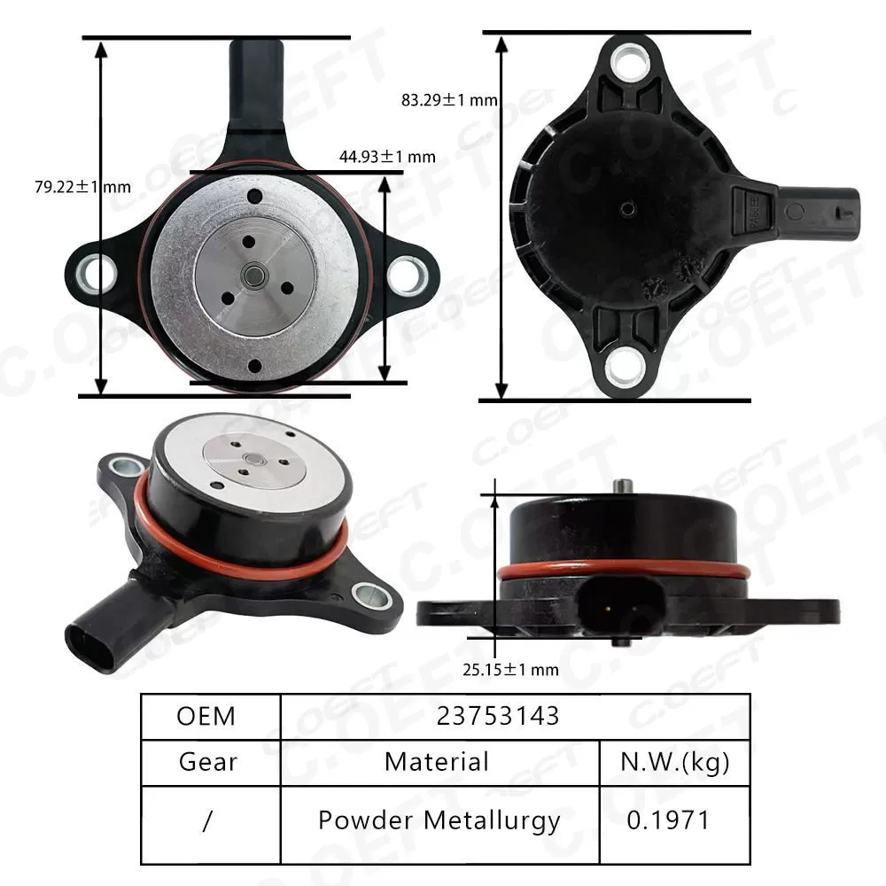 Remanufactured High Quality Camshaft Timing Actuator Solenoid Camshaft Adjuster Magnet 23753143 for Wuling N15A