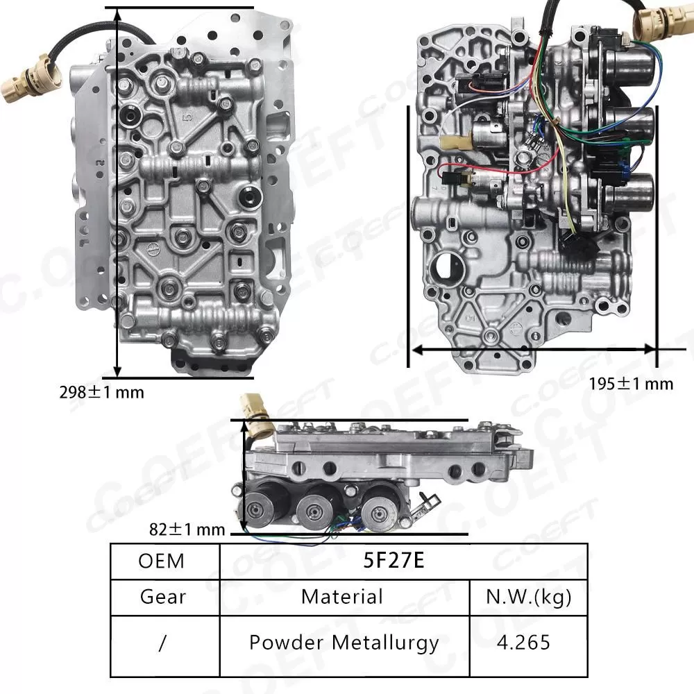 Rebuild High Quality Transmission Valve Body Assembly 5F27E for Mazda