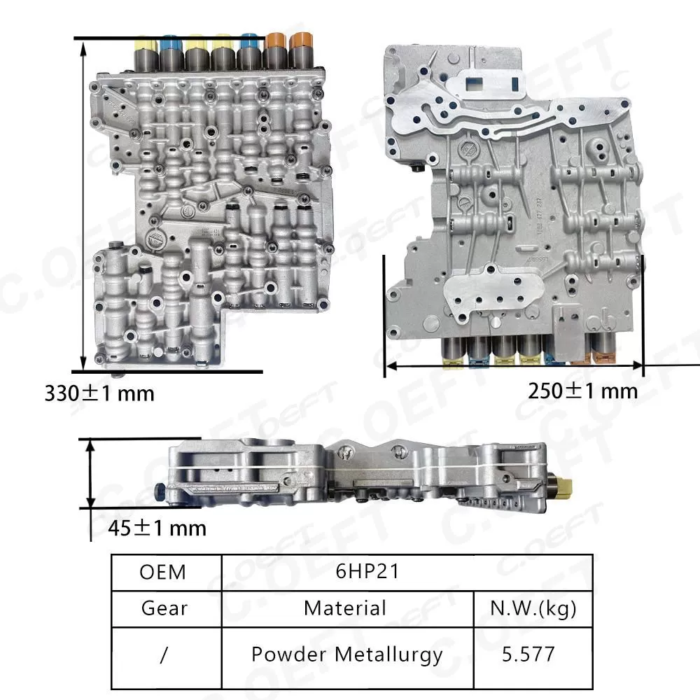Refabricated Factory Wholesale Transmission Valve Body 6HP21 for Great Wall