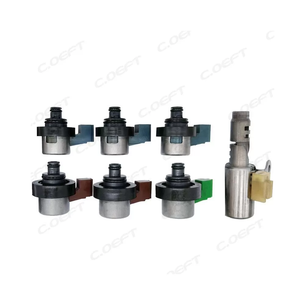 Refabrication High Quality Transmission Solenoid Set Gearbox Solenoid Valve Transmission Valve 7PCS/SET 4EAT for Subaru