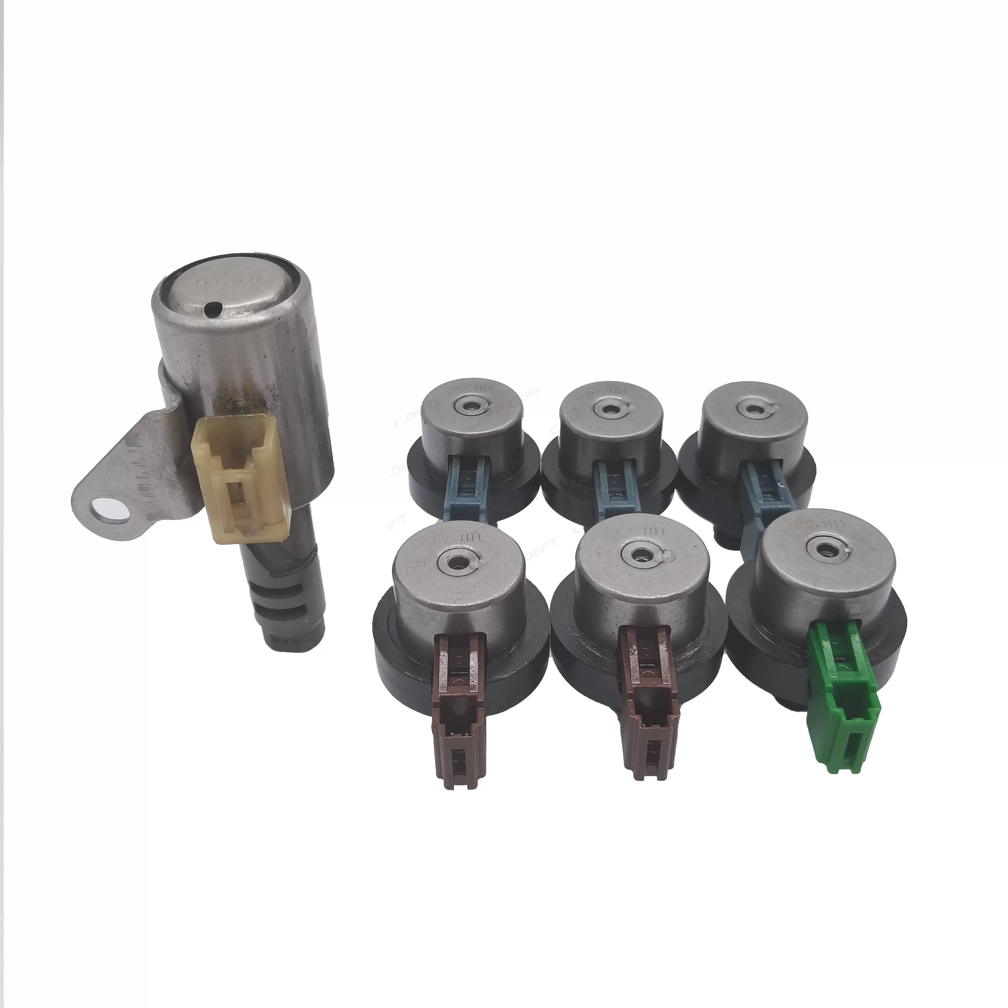 Refabrication High Quality Transmission Solenoid Set Gearbox Solenoid Valve Transmission Valve 7PCS/SET 4EAT for Subaru