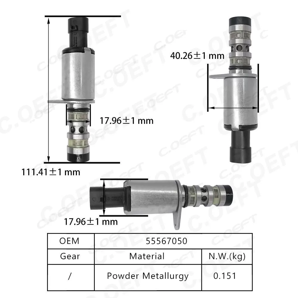For Chevrolet Cruze Engine Parts Wholesale New Domestic Factory Variable Valve Timing VVT Solenoid Engine Oil Control 55567050