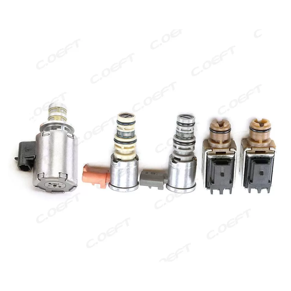 Refabricated High Quality Transmission Solenoid Set Transmission Parts Gearbox Valve 5PCS/SET 4L60E 4L65E 4L70E for Chevrolet
