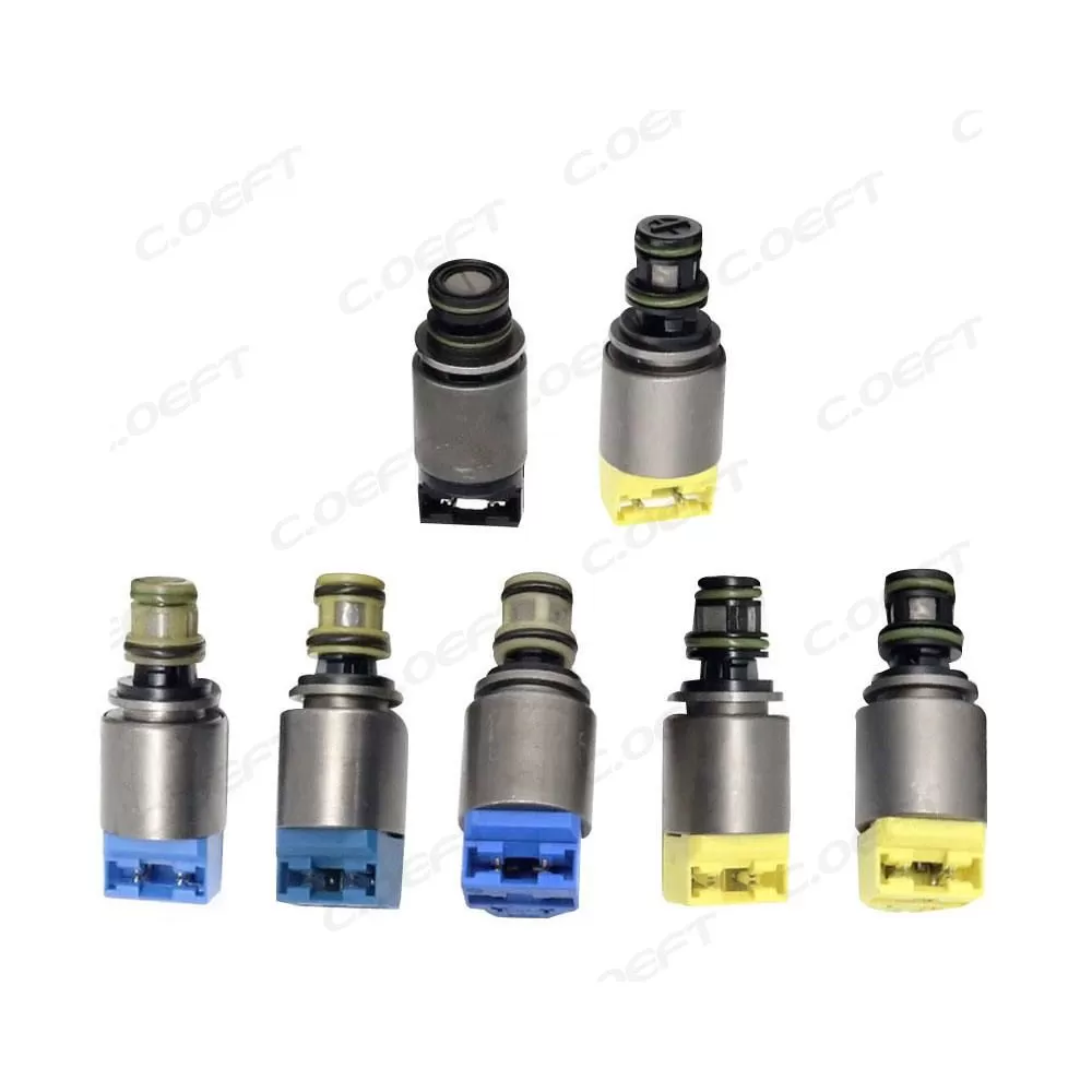 Refabrication Factory Wholesale Transmission Solenoid Set Gearbox Valve Kit 6HP19 7PCS/SET for BMW