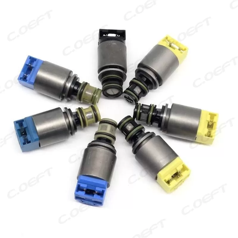 Refabrication Factory Wholesale Transmission Solenoid Set Gearbox Valve Kit 6HP19 7PCS/SET for BMW