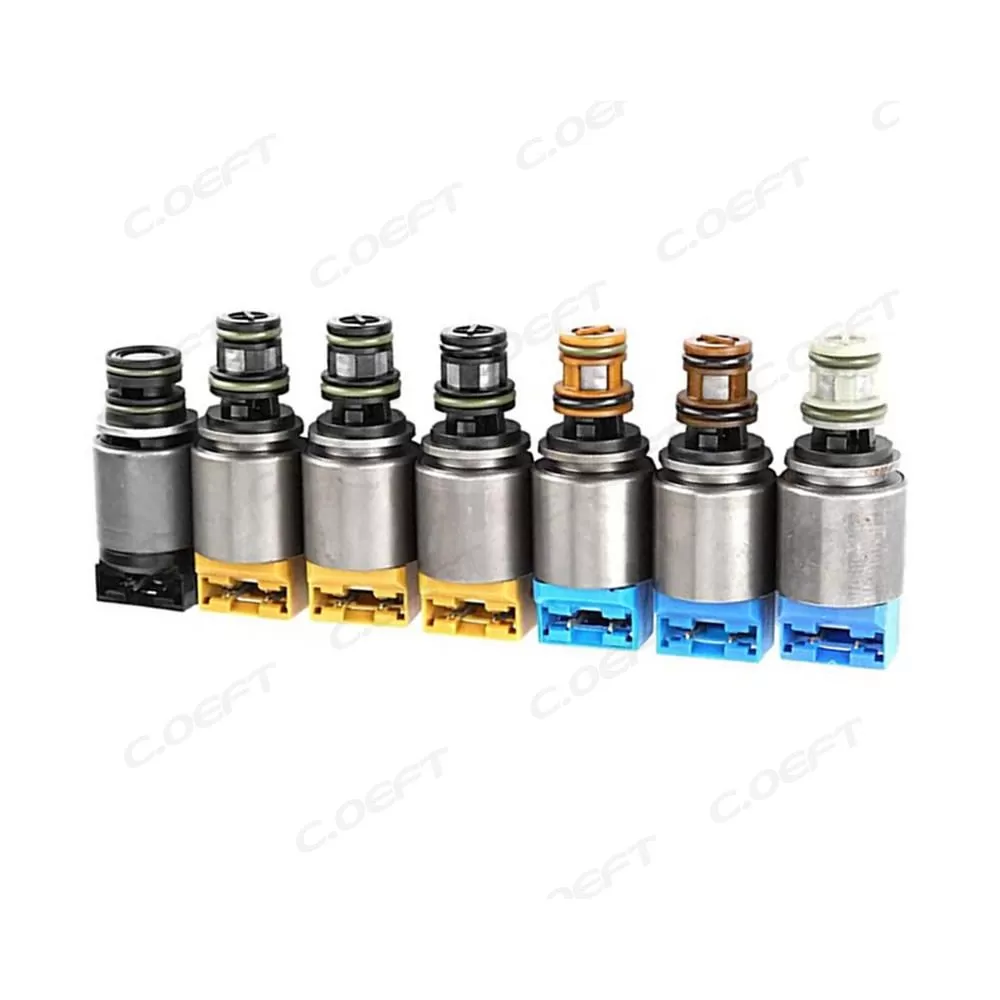 Refabrication Factory Wholesale Transmission Solenoid Set Gearbox Valve Kit 6HP19 7PCS/SET for BMW