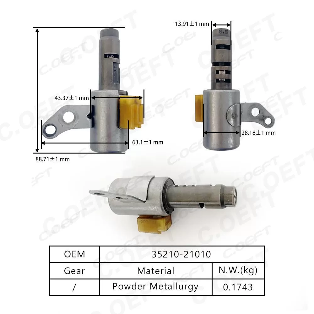 High Quality Automatic Transmission Solenoid 35210-21010 New Condition for Toyota for RAV4 U241E