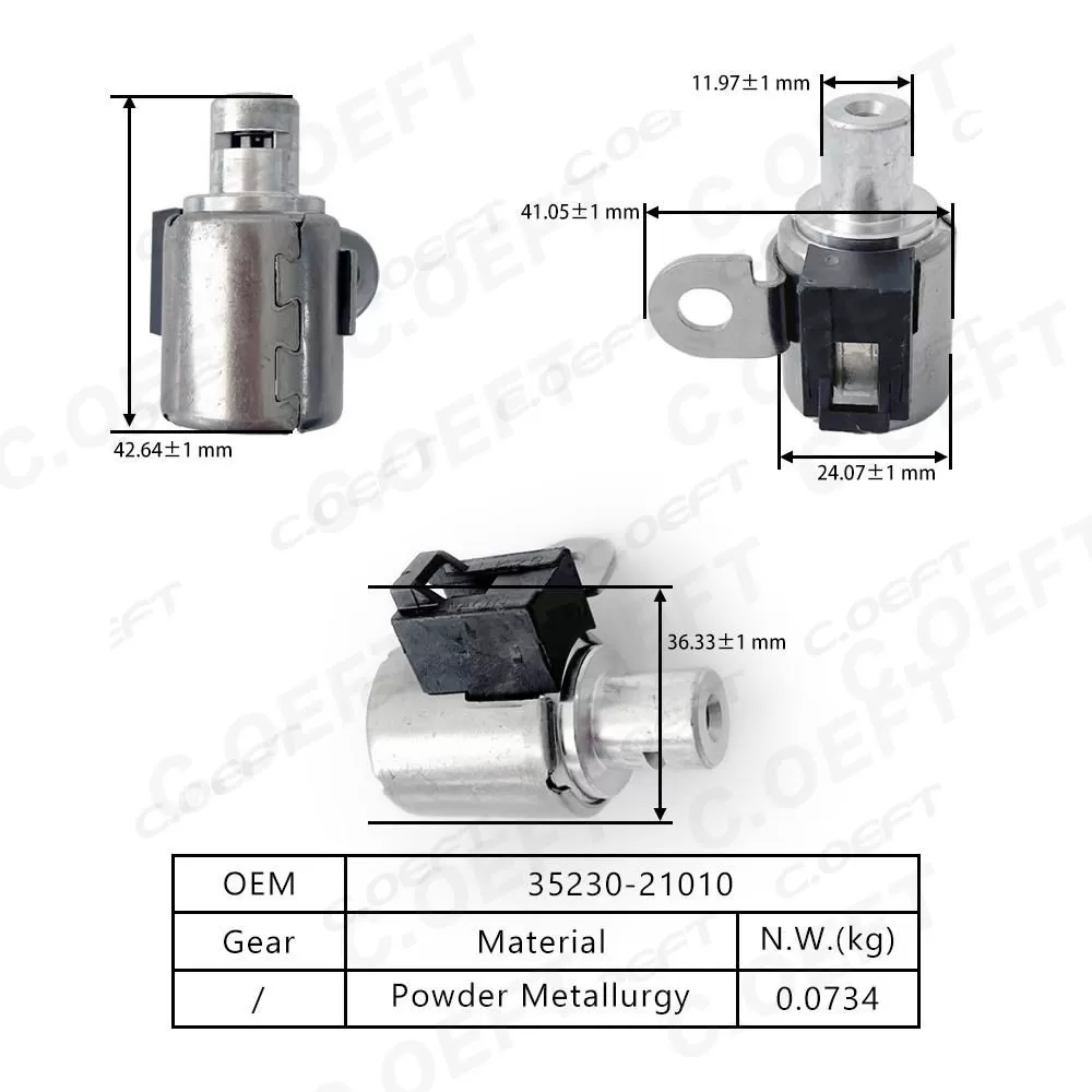 Refabricated High Quality Automatic Transmission Solenoid 35230-21010 for Toyota RAV4 U241E