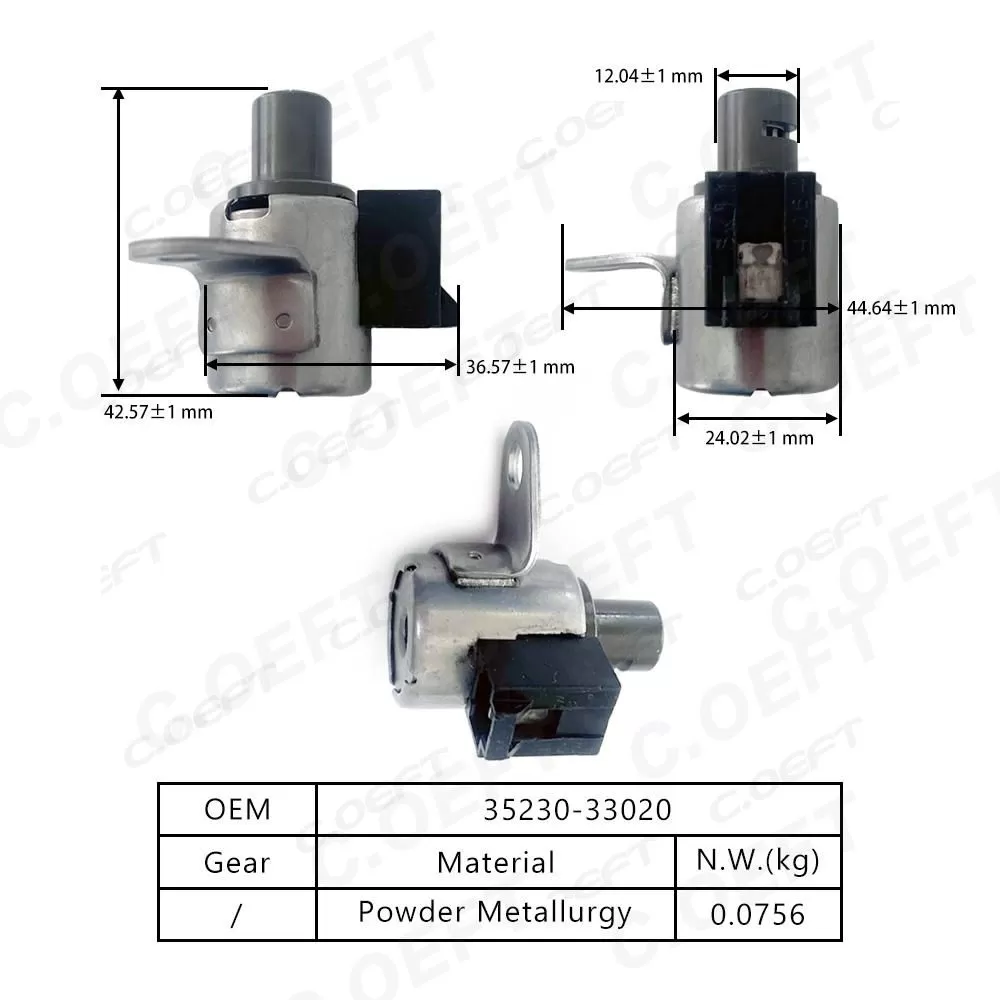 High Quality Automatic Transmission Solenoid 35230-33020 New Condition for Toyota for Highlander U250E