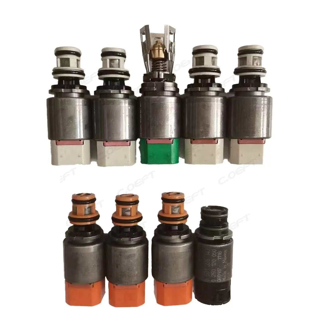 High Quality 9PCS/SET 8HP45 Refabricated Transmission Solenoid for BMW Essential Gear Boxes Component