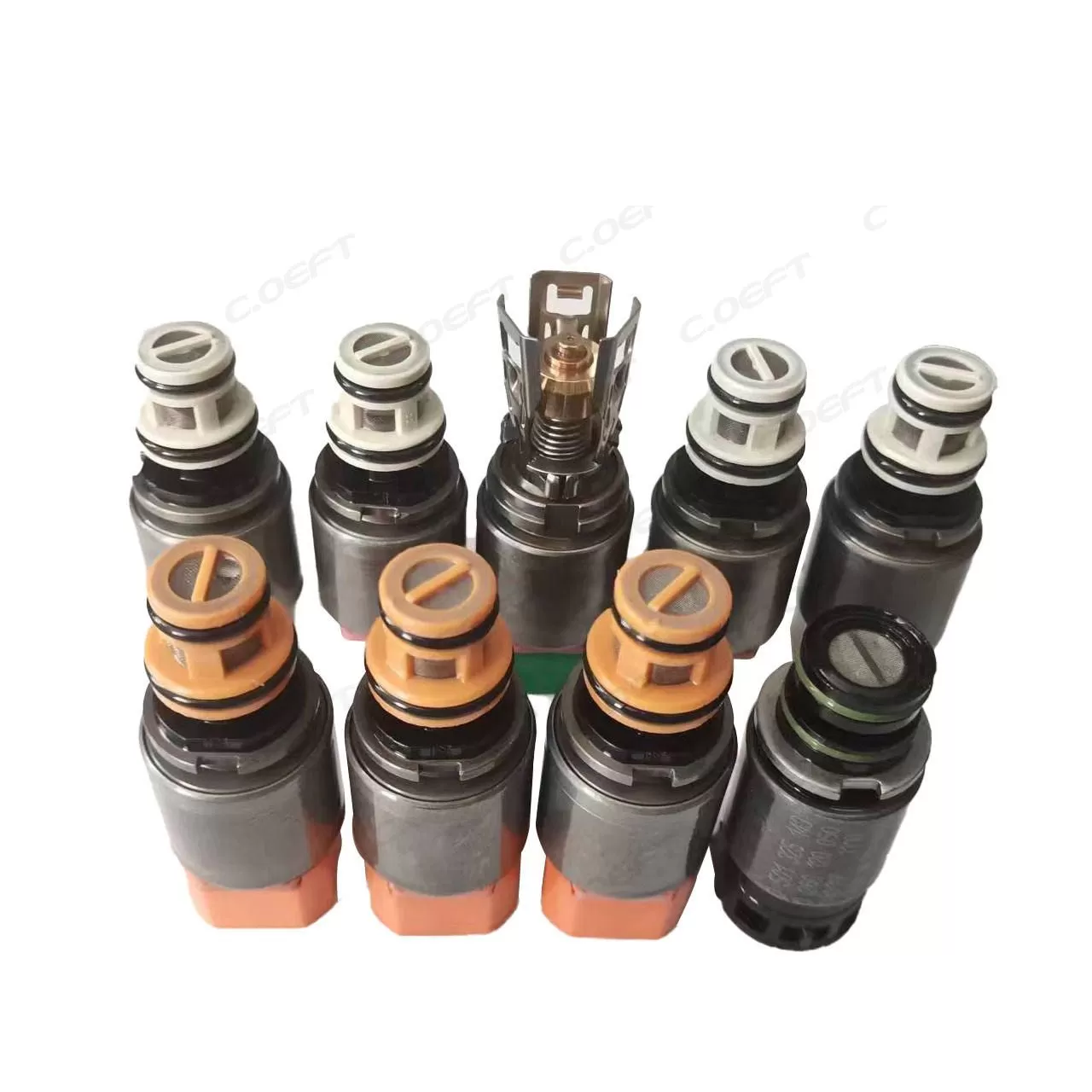 High Quality 9PCS/SET 8HP45 Refabricated Transmission Solenoid for BMW Essential Gear Boxes Component