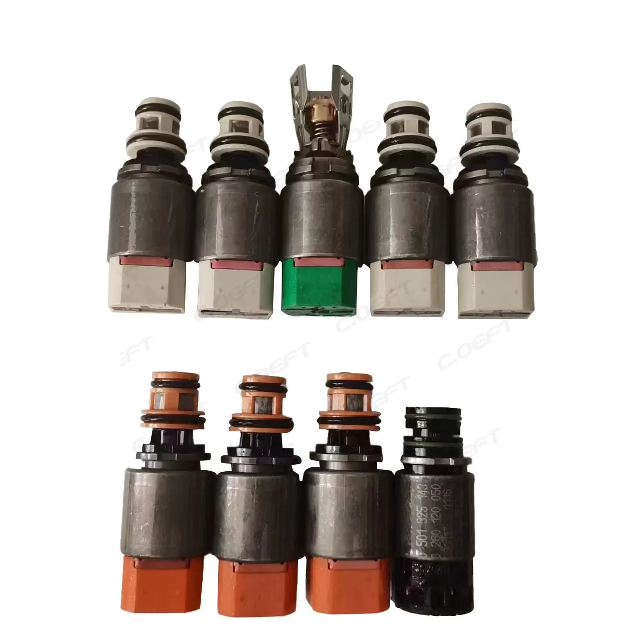 High Quality 9PCS/SET 8HP45 Refabricated Transmission Solenoid for BMW Essential Gear Boxes Component