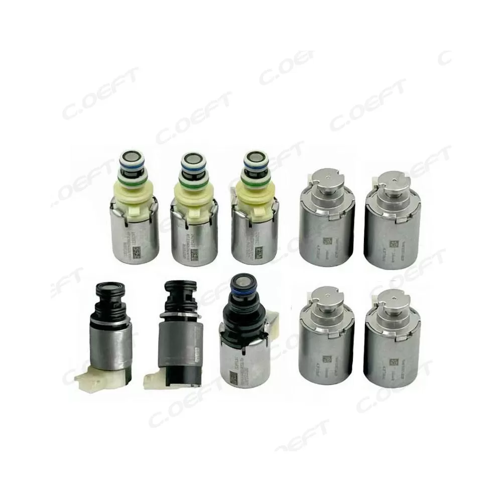 Refabricated Factory Wholesale Transmission Solenoid Set Gearbox Valve Kit 9T50 10PCS/SET for Buick