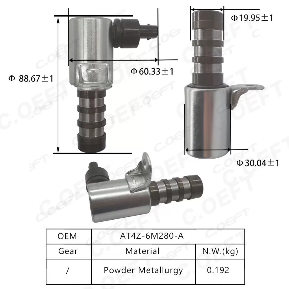 For Ford New Factory Wholesale Oil Control Valve Engine Oil Control Variable Valve Timing VVT Solenoid AT4Z-6M280-A