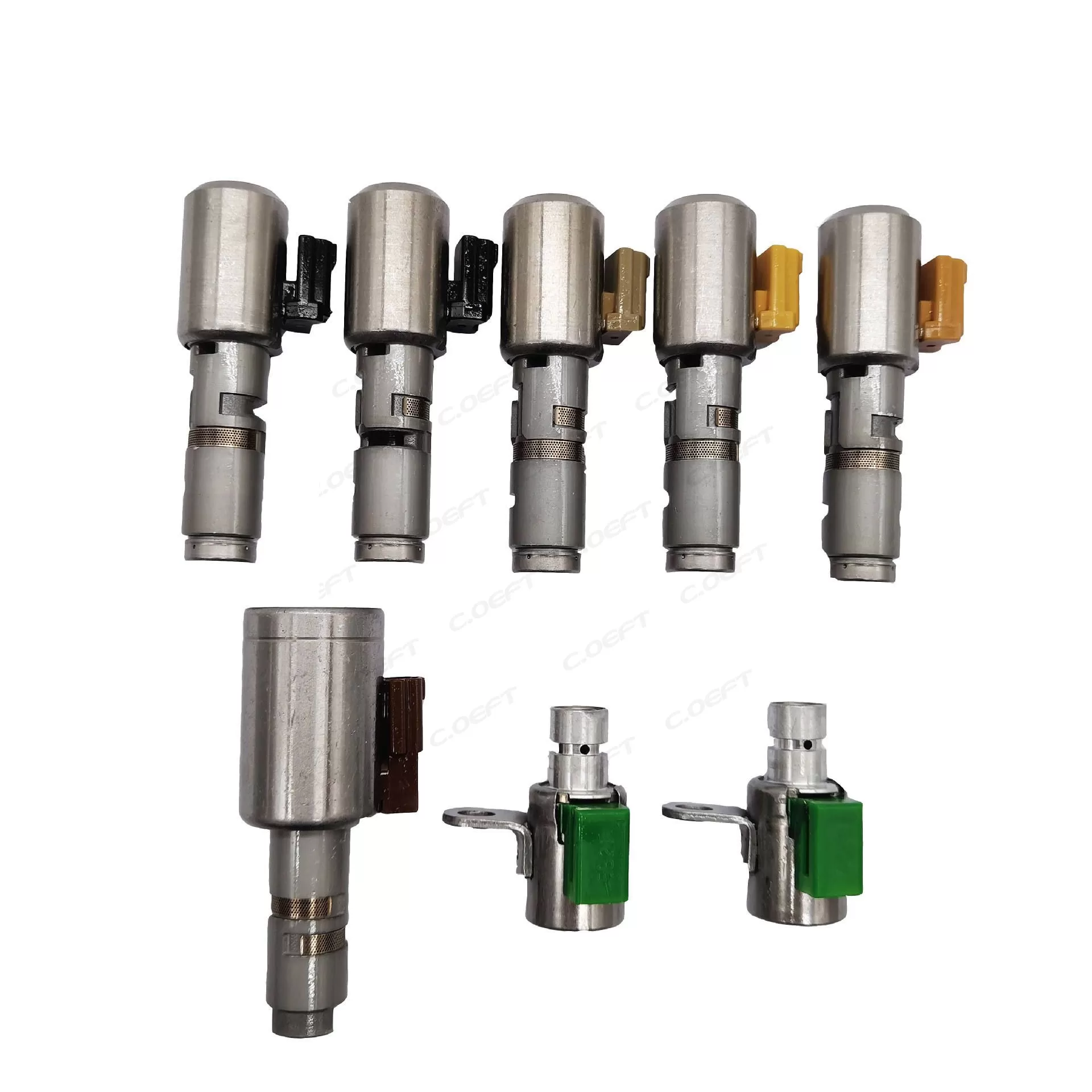 Rebuild Auto Parts Transmission Valve Transmission Solenoid Set 09D 8PCS/SET for Volkswagen Audi