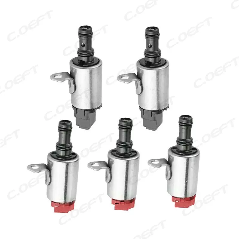 Refabricated Automatic Solenoid Valve Genuine Solenoid Assy Gearbox Valve Kit 28400-PRP-004 28500-PRP-004 5PCS/SET for Honda