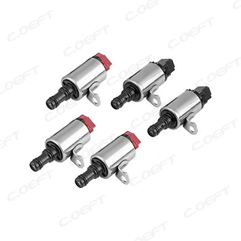 Refabricated Automatic Solenoid Valve Genuine Solenoid Assy Gearbox Valve Kit 28400-PRP-004 28500-PRP-004 5PCS/SET for Honda