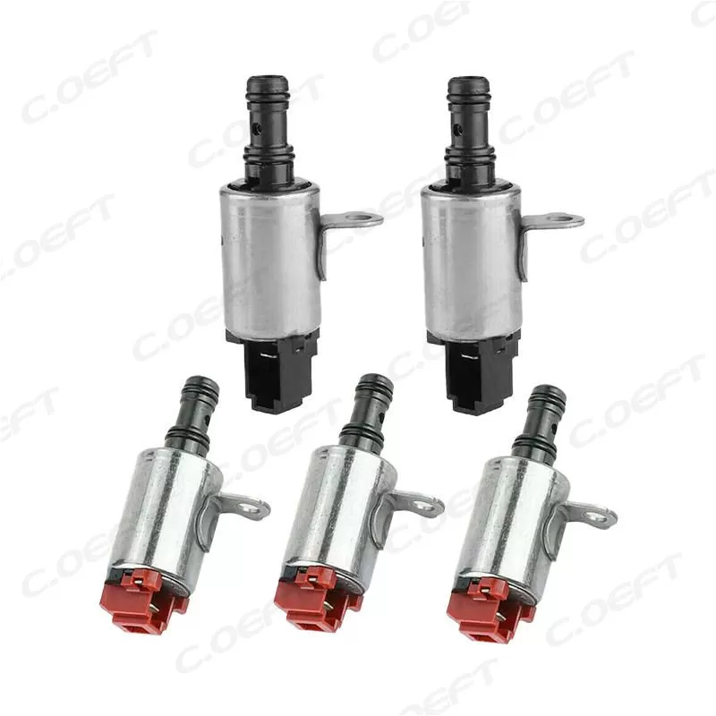 Refabricated Automatic Solenoid Valve Genuine Solenoid Assy Gearbox Valve Kit 28400-PRP-004 28500-PRP-004 5PCS/SET for Honda