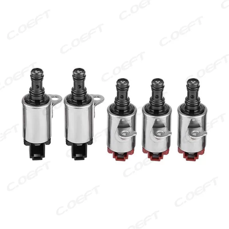 Refabricated Automatic Solenoid Valve Genuine Solenoid Assy Gearbox Valve Kit 28400-PRP-004 28500-PRP-004 5PCS/SET for Honda
