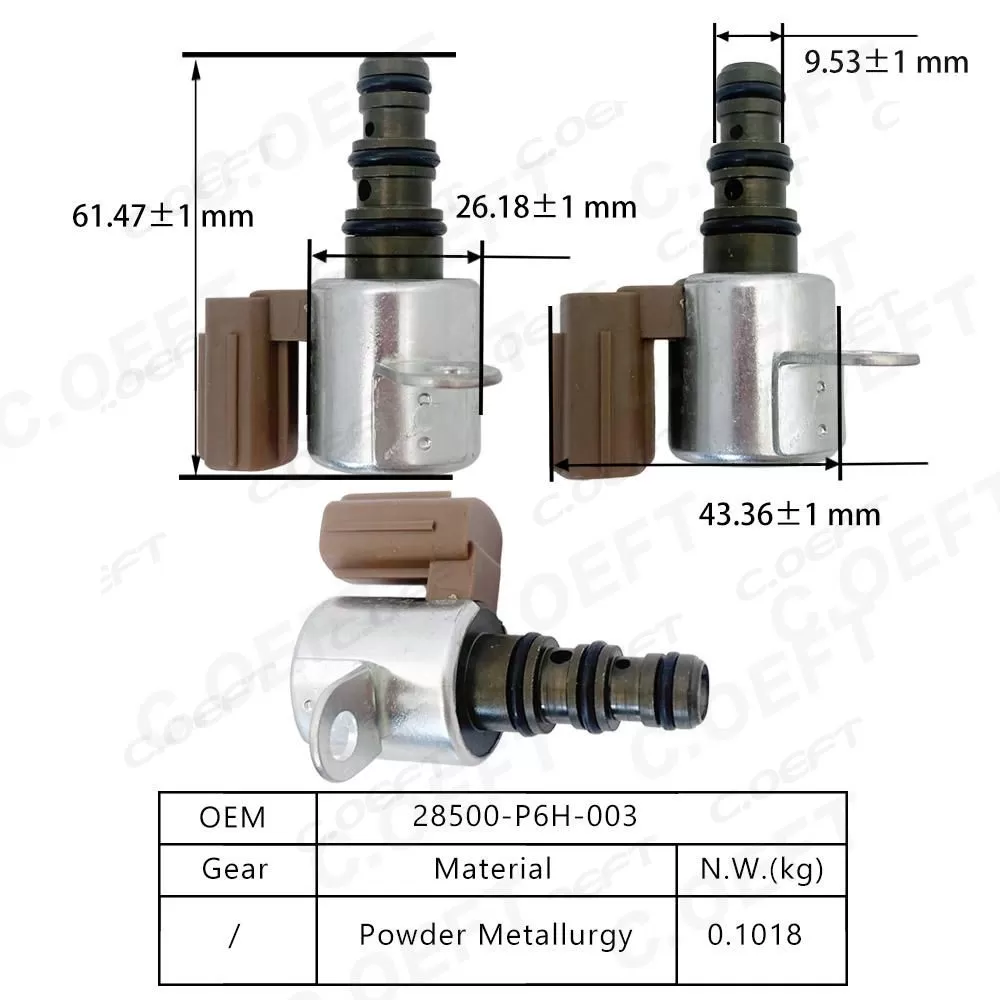 New Factory Wholesale for Honda Transmission Valve 28500-P6H-003 Gear Boxes