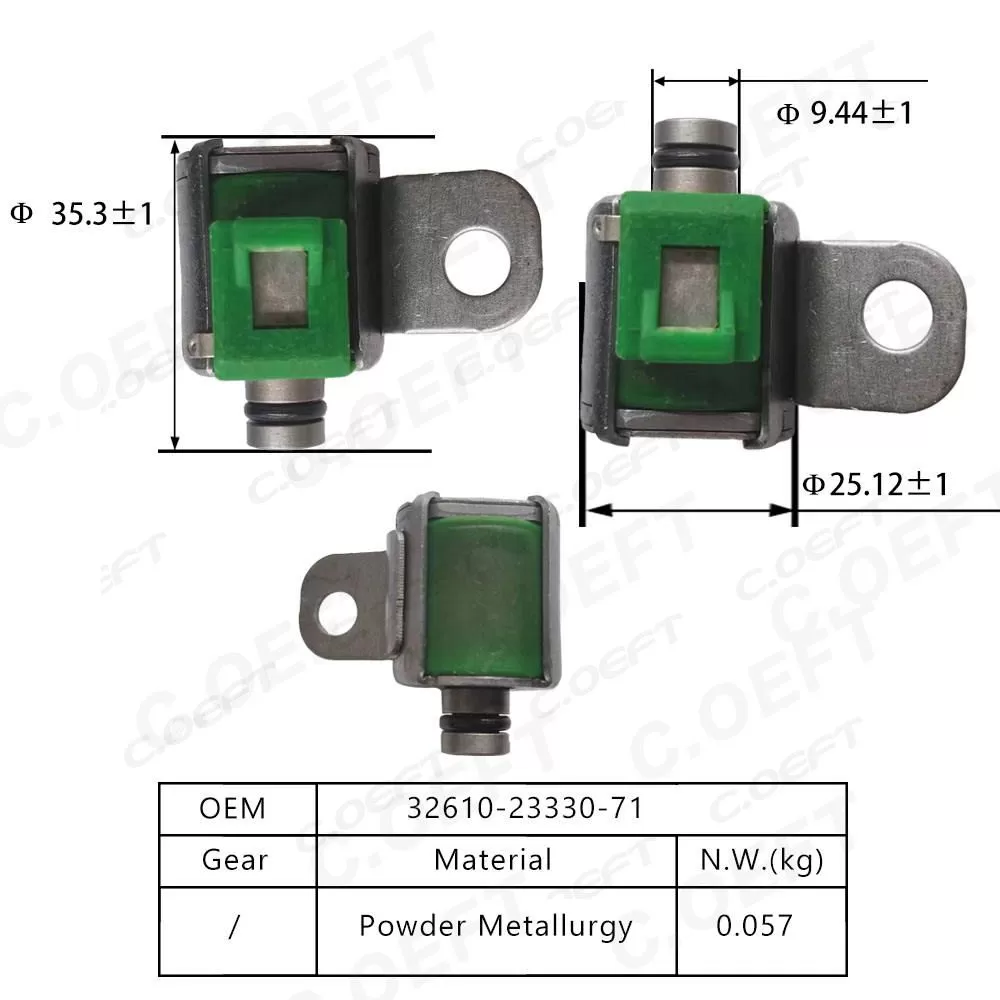 Wholesale Remanufactured Factory Automatic Transmission Solenoid Gearbox Parts 32610-23330-71 for Toyota Engine