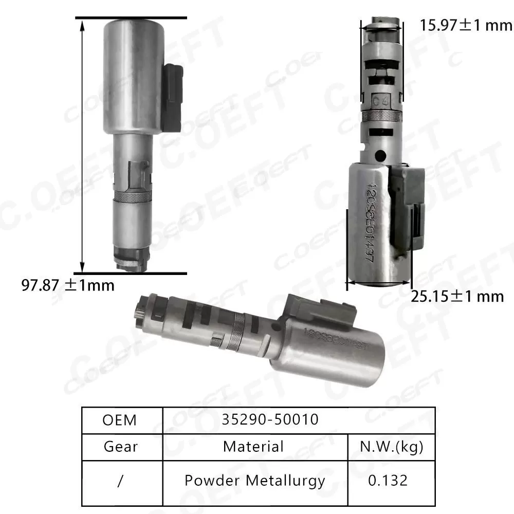 Refabrication Auto Parts Transmission Solenoid Valve Transmission Valve 35290-34010 for Toyota Lexus