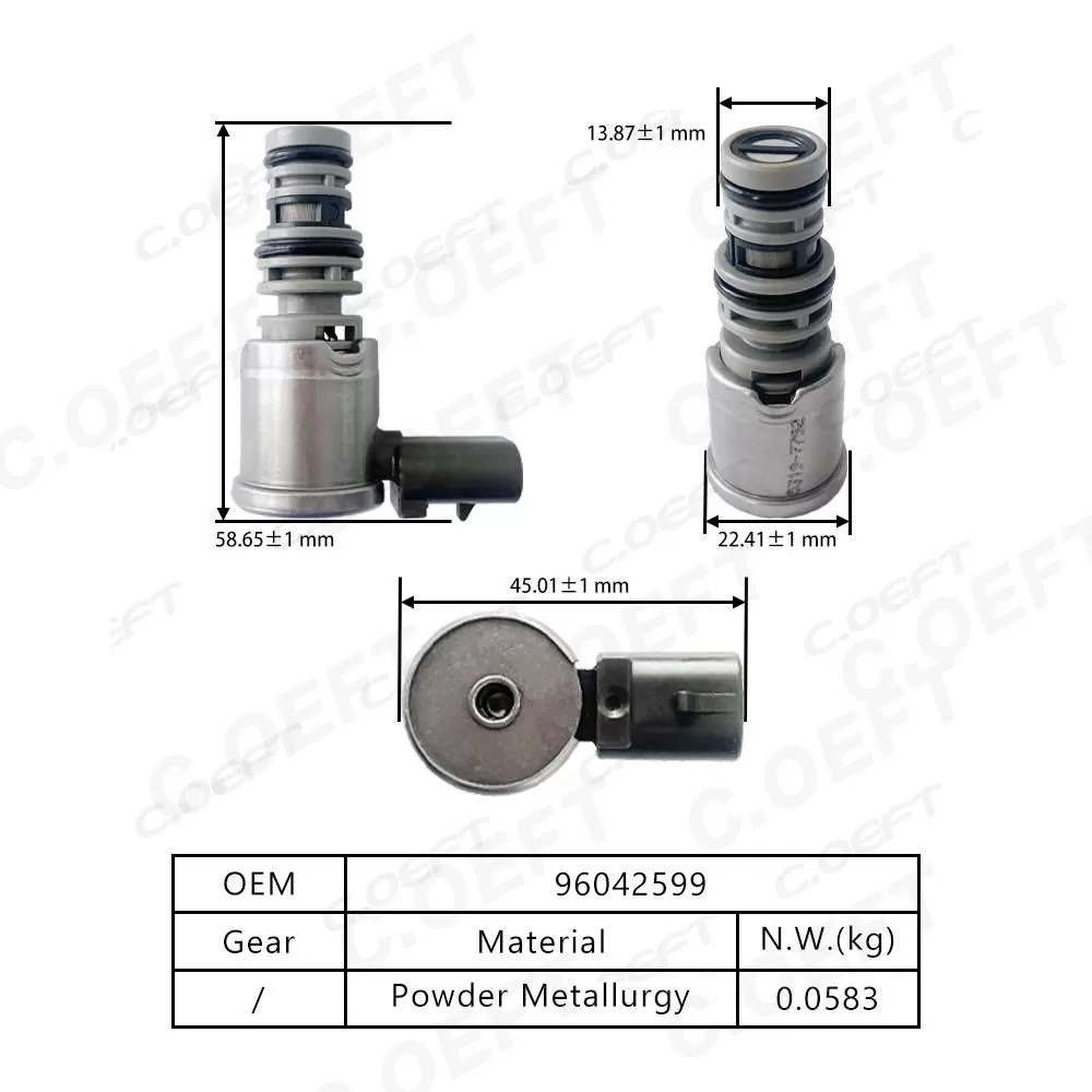 Refabrication High Quality Transmission Solenoid Valve 96042599 for American - Made Models /products