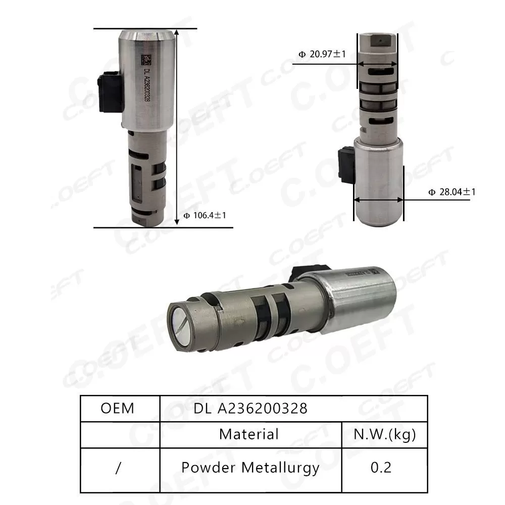 For Dongan 6AT Gearbox Solenoid Valve DL A236200328