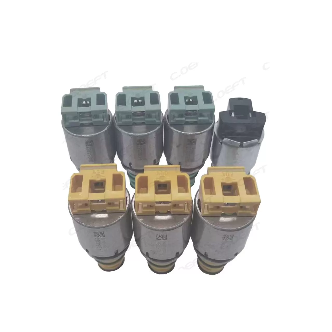 Refabrication High Quality Gearbox Valve Kit Transmission Shift Solenoid Transmission Valve 7PCS/SET New 6T45E for Buick