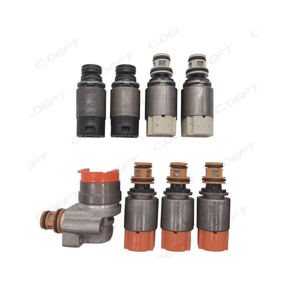Refabricated Factory Wholesale Gearbox Solenoid Valve Transmission Solenoid Set 7DT45 7DT40 8PCS/SET for Porsche