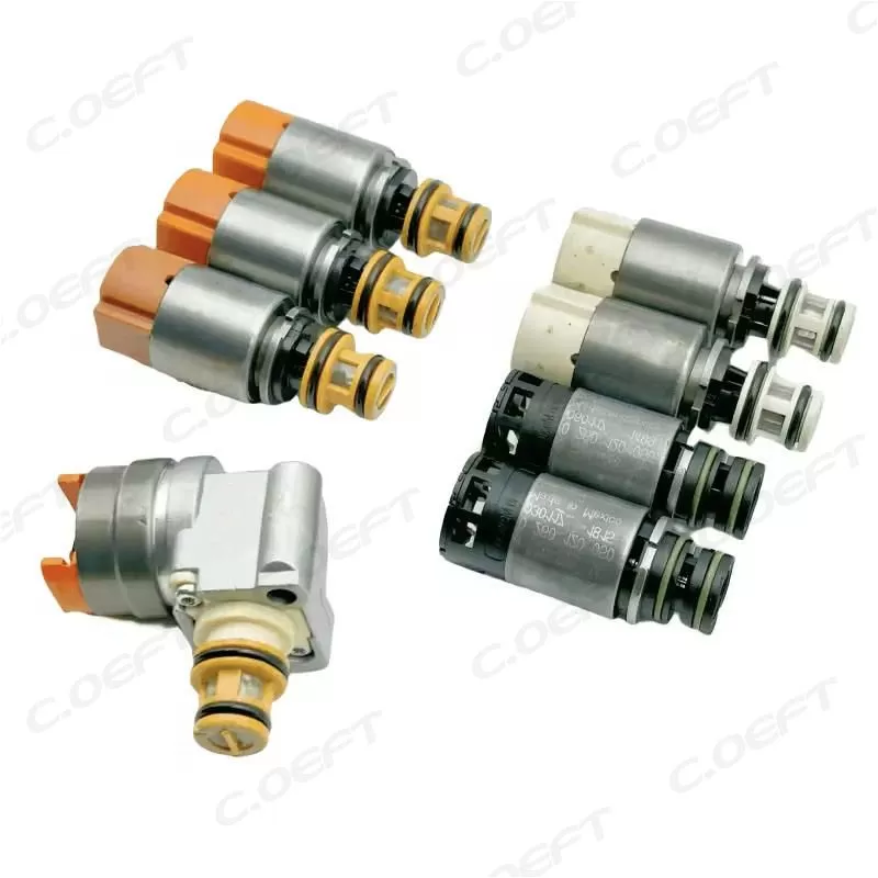 Refabricated Factory Wholesale Gearbox Solenoid Valve Transmission Solenoid Set 7DT45 7DT40 8PCS/SET for Porsche