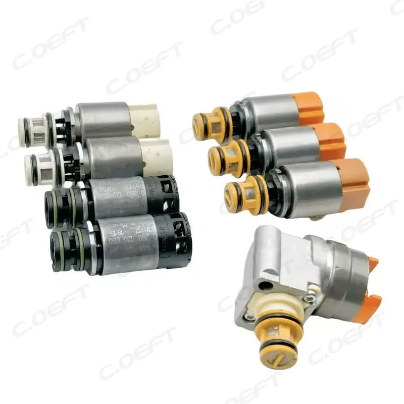 Refabricated Factory Wholesale Gearbox Solenoid Valve Transmission Solenoid Set 7DT45 7DT40 8PCS/SET for Porsche
