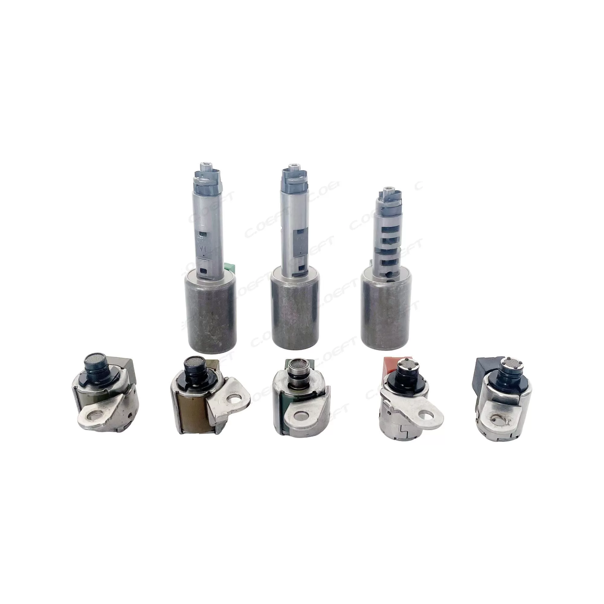 High Quality AW55-51SN Transmission Solenoid Valve Refabricated 8PCS/SET for Volvo for Renault Suzuki Nissan Vehicles