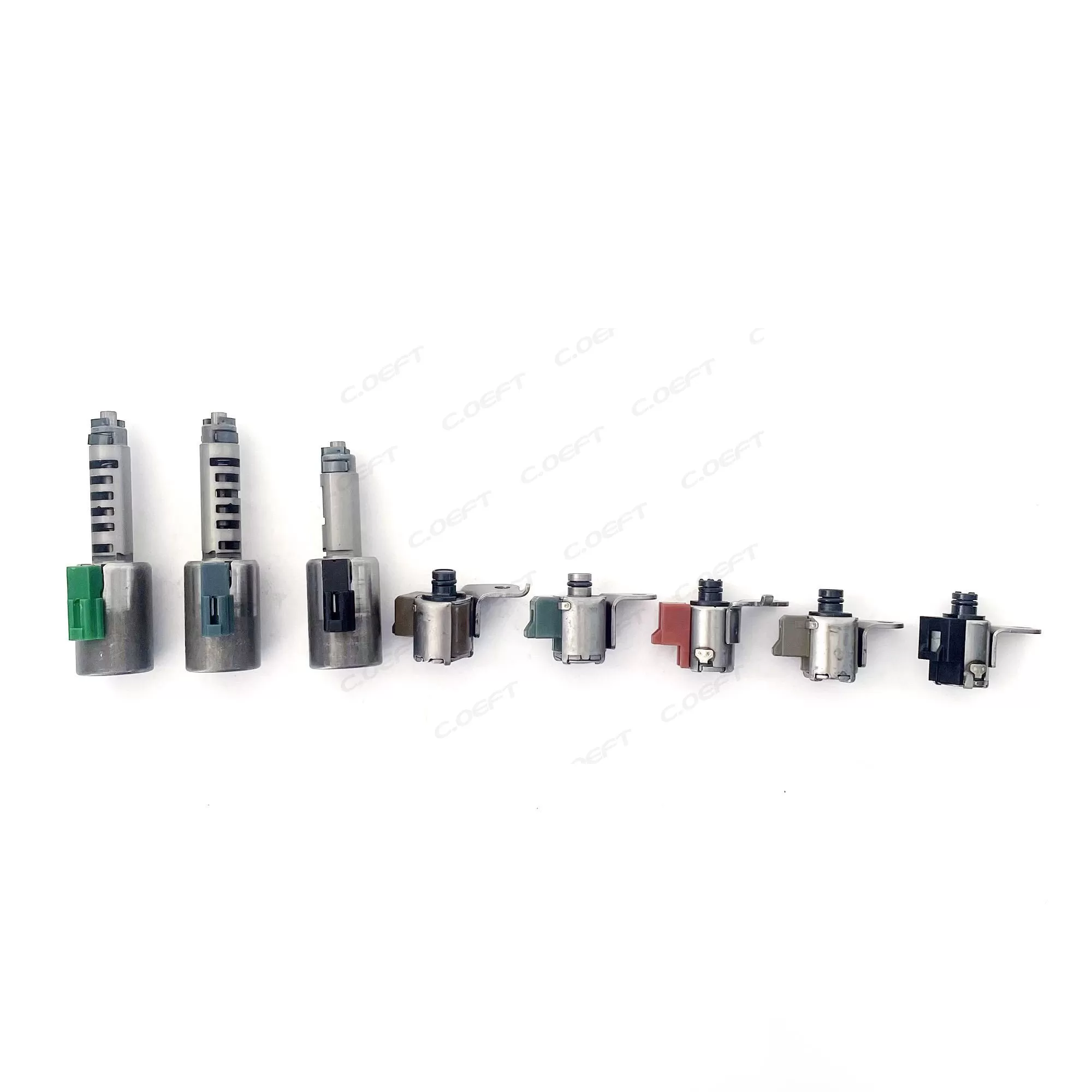 High Quality AW55-51SN Transmission Solenoid Valve Refabricated 8PCS/SET for Volvo for Renault Suzuki Nissan Vehicles