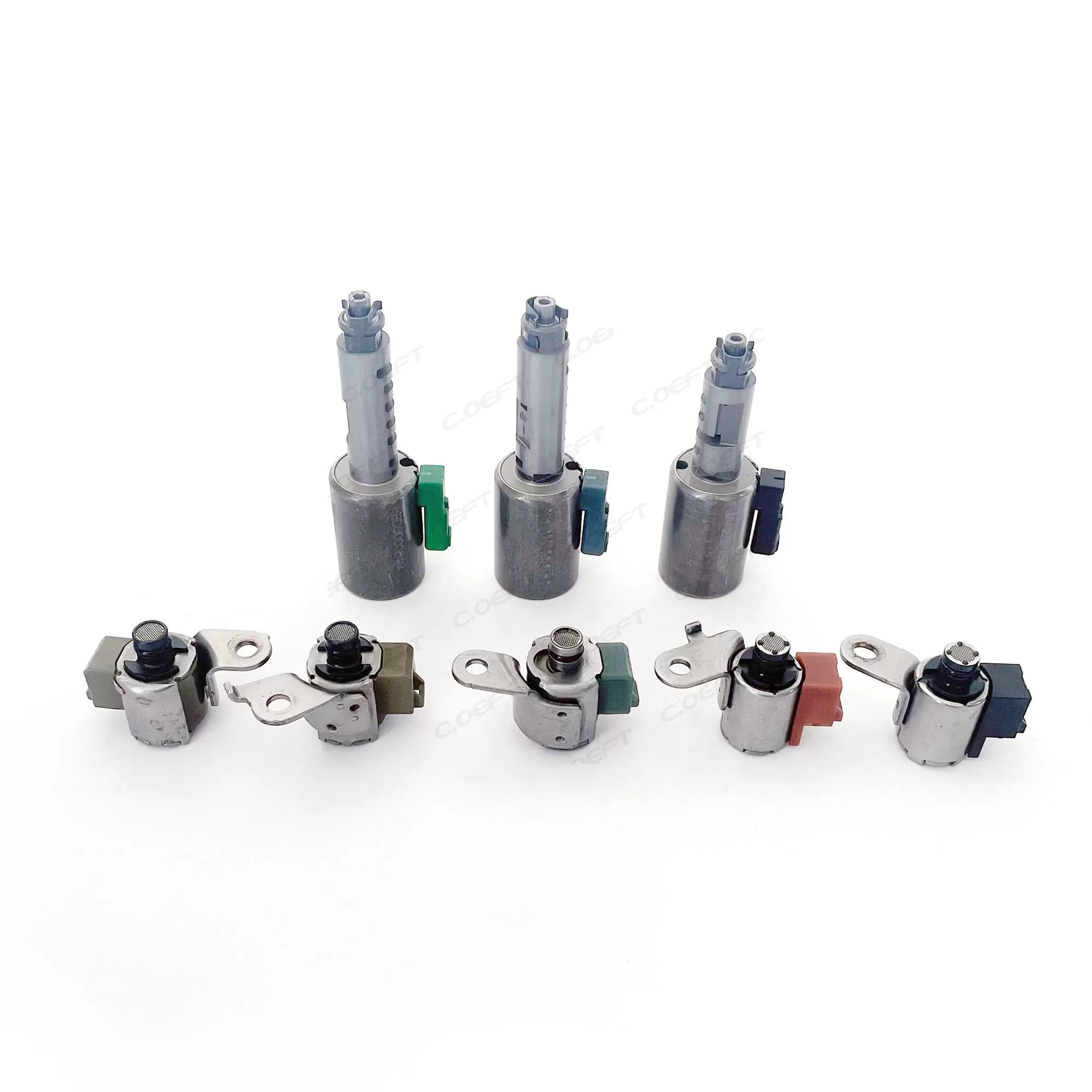 High Quality AW55-51SN Transmission Solenoid Valve Refabricated 8PCS/SET for Volvo for Renault Suzuki Nissan Vehicles