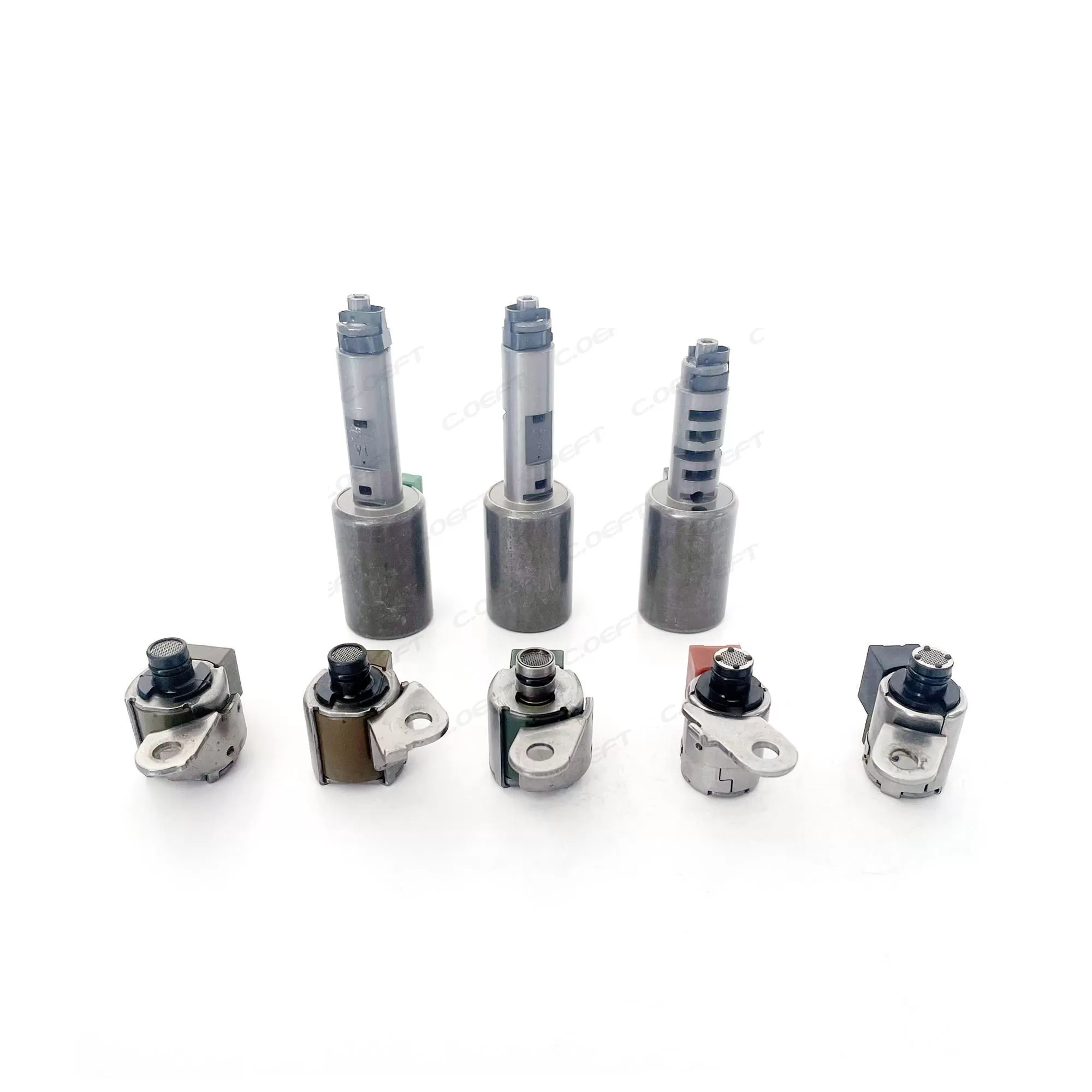 High Quality AW55-51SN Transmission Solenoid Valve Refabricated 8PCS/SET for Volvo for Renault Suzuki Nissan Vehicles