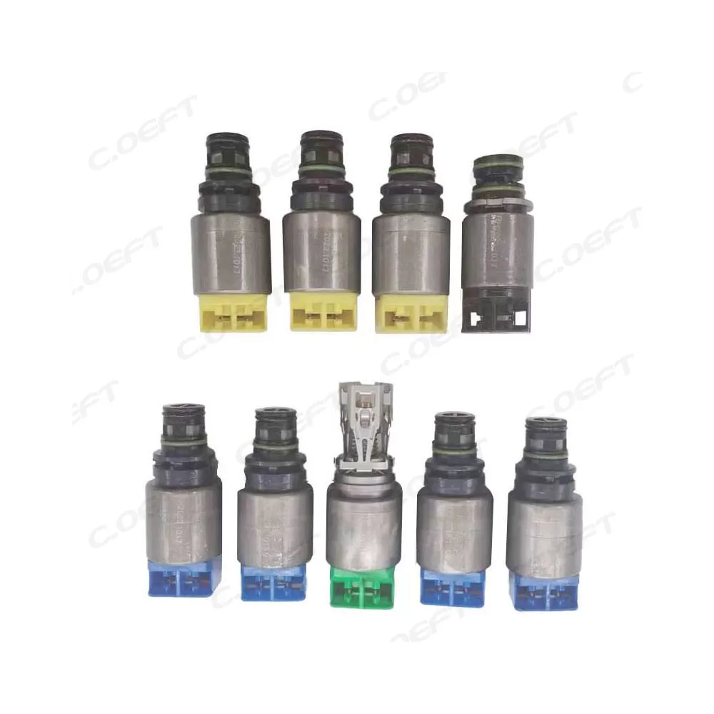 Refurbished Aftermarket Solenoid Valve Transmission Solenoid Set Genuine Solenoid Assy Gearbox Valve Kit 8HP50 9PCS/SET for BMW