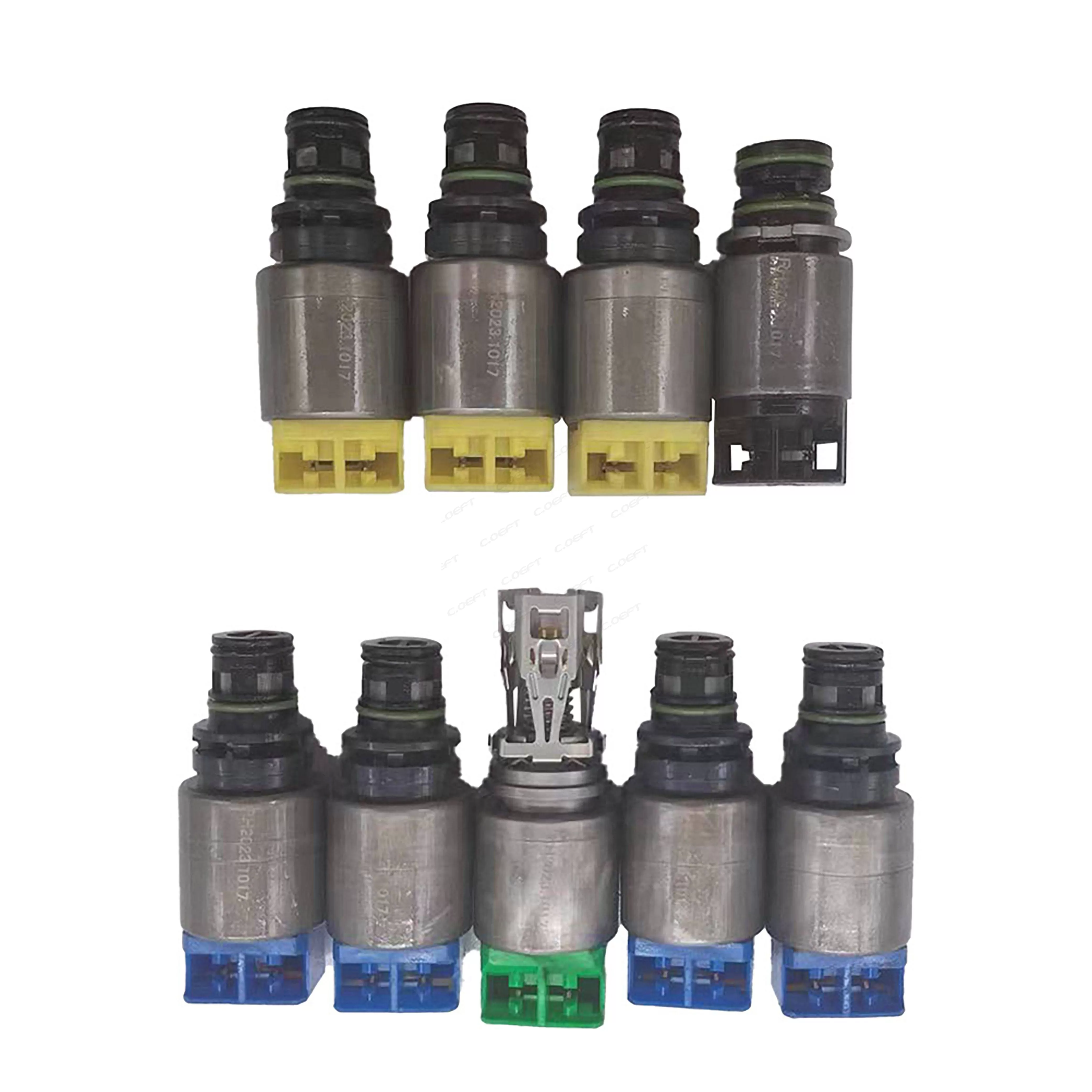 Refurbished Aftermarket Solenoid Valve Transmission Solenoid Set Genuine Solenoid Assy Gearbox Valve Kit 8HP50 9PCS/SET for BMW