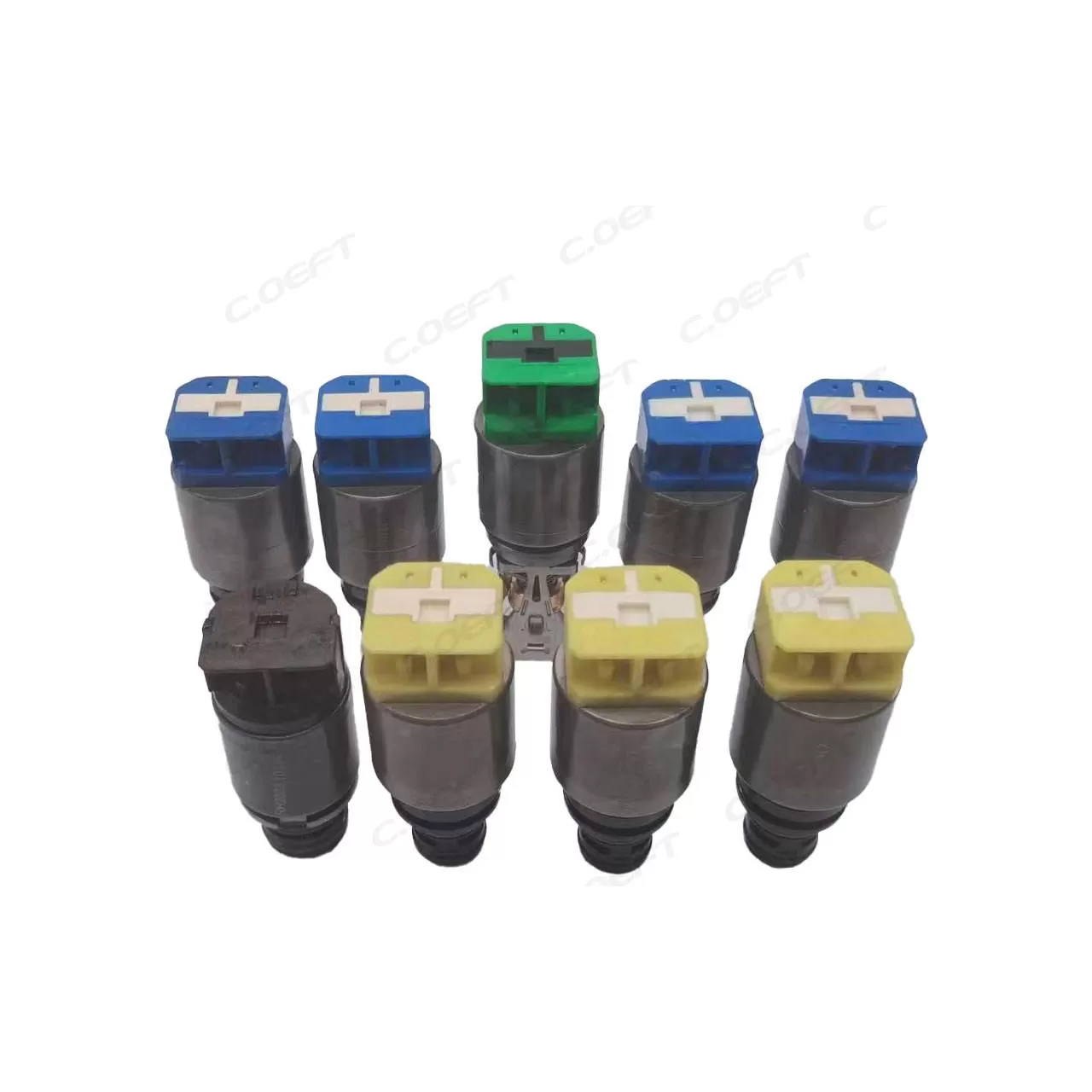 Refurbished Aftermarket Solenoid Valve Transmission Solenoid Set Genuine Solenoid Assy Gearbox Valve Kit 8HP50 9PCS/SET for BMW