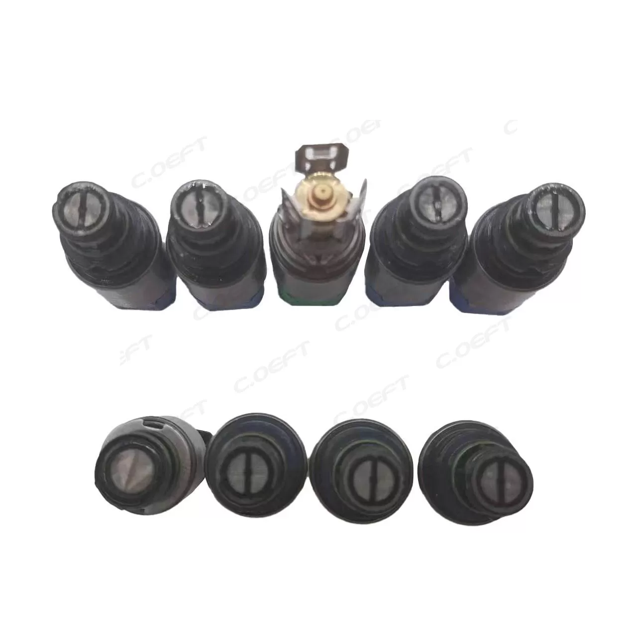 Refurbished Aftermarket Solenoid Valve Transmission Solenoid Set Genuine Solenoid Assy Gearbox Valve Kit 8HP50 9PCS/SET for BMW