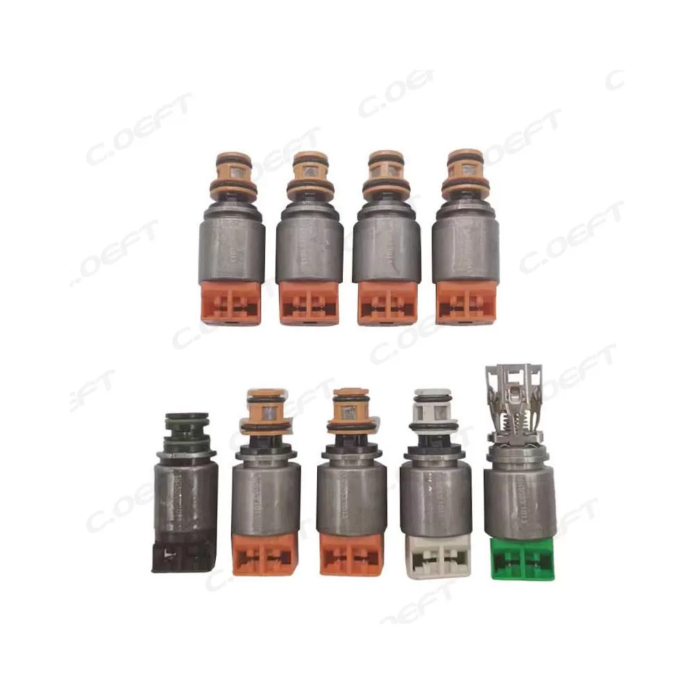Remanufactured High Quality Transmission Solenoid Set Gearbox Valve Kit 8HP55 9PCS/SET for BMW