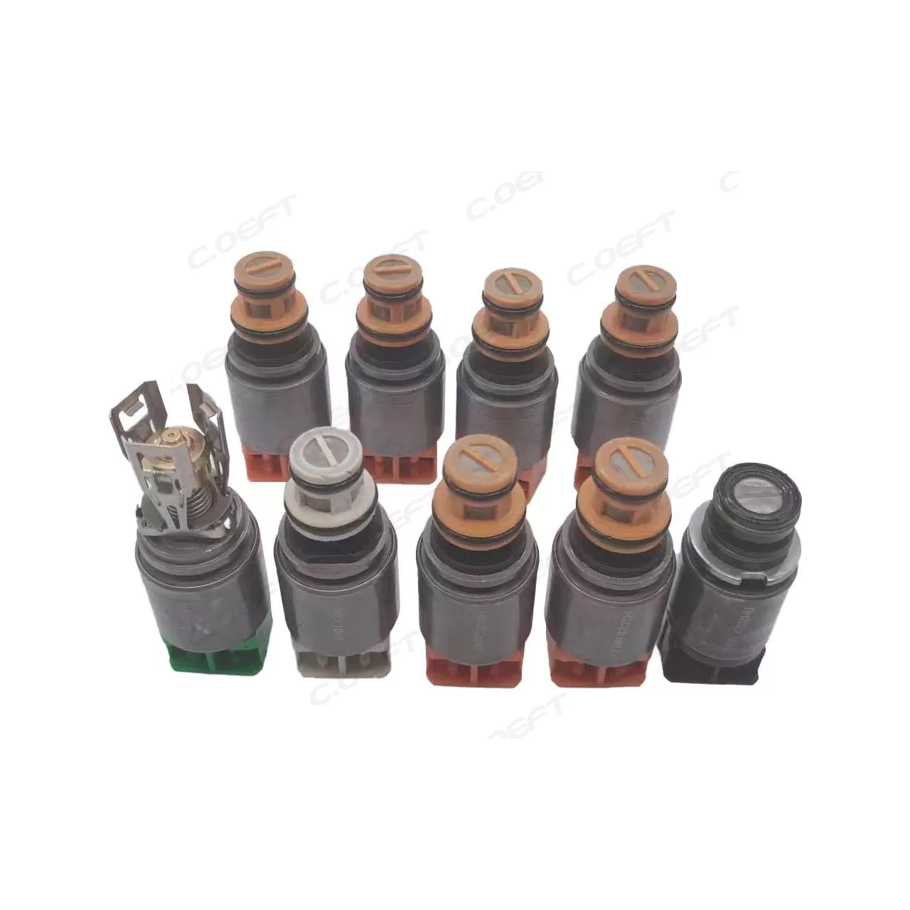 Remanufactured High Quality Transmission Solenoid Set Gearbox Valve Kit 8HP55 9PCS/SET for BMW